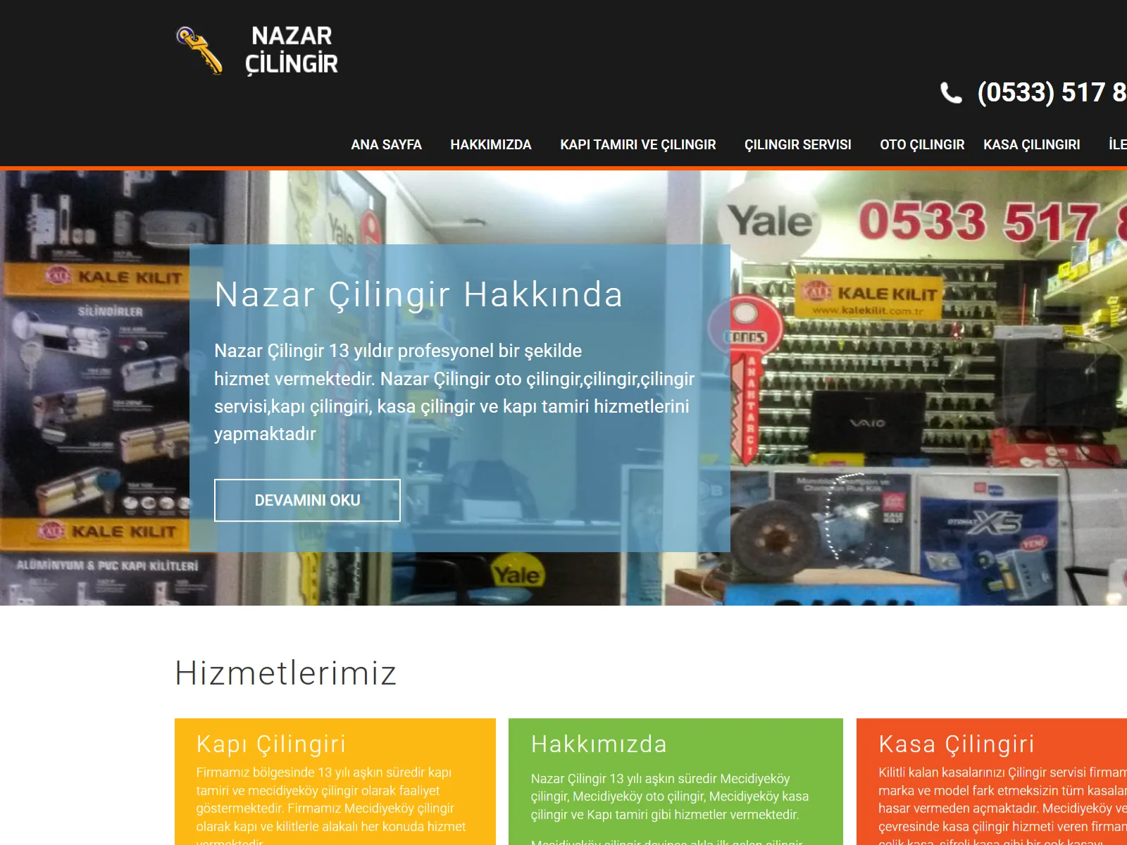 sakarya web tasarım proje ekranı ve kurumsal hizmet sunumu
